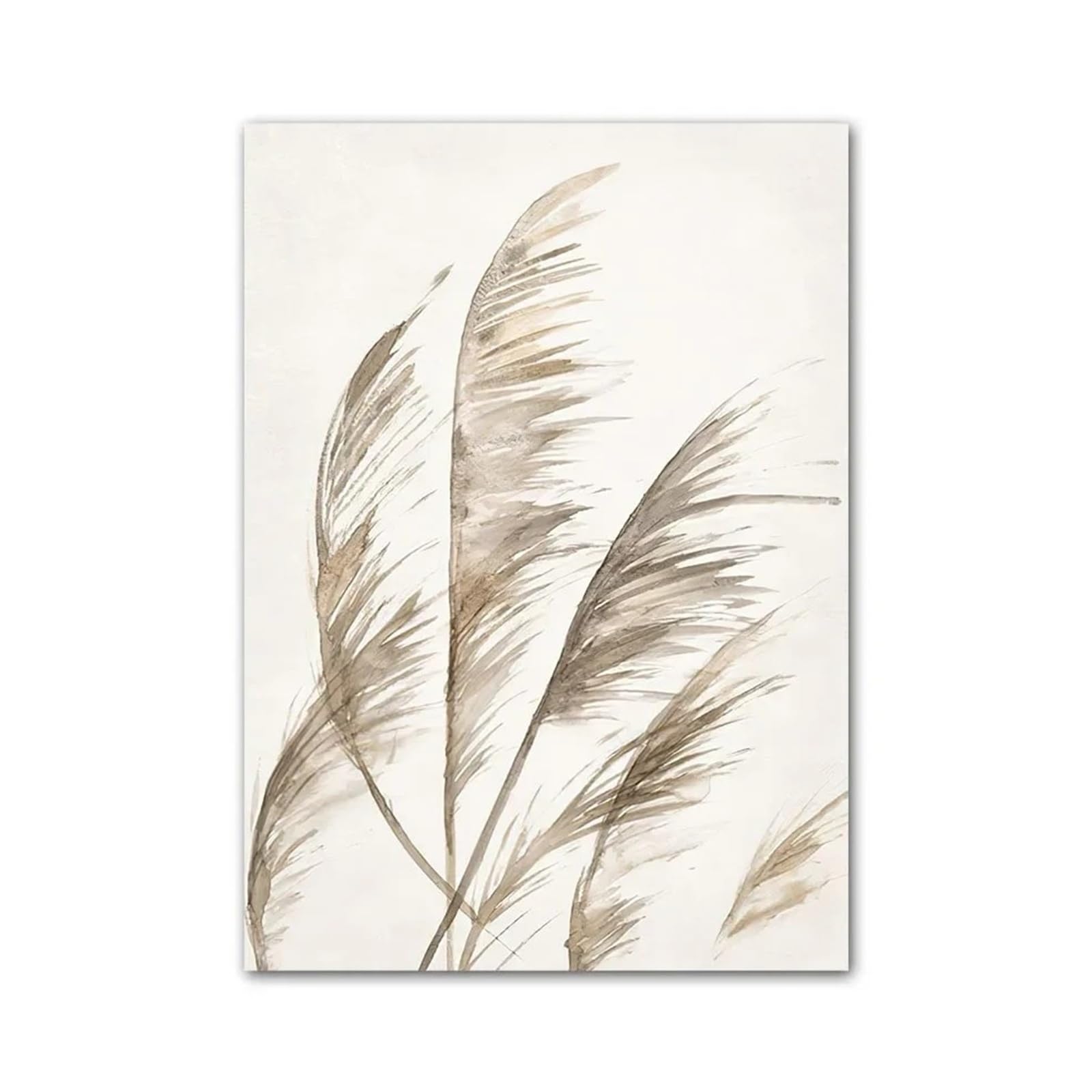 Xenite C Wall Art Anvas Prints Anvas Painting Dandelion Reed Flower Plants Leaves Abstract Nordi Posters And Prints Wall Art Pictures For Living Room Decor(,30X40cm)