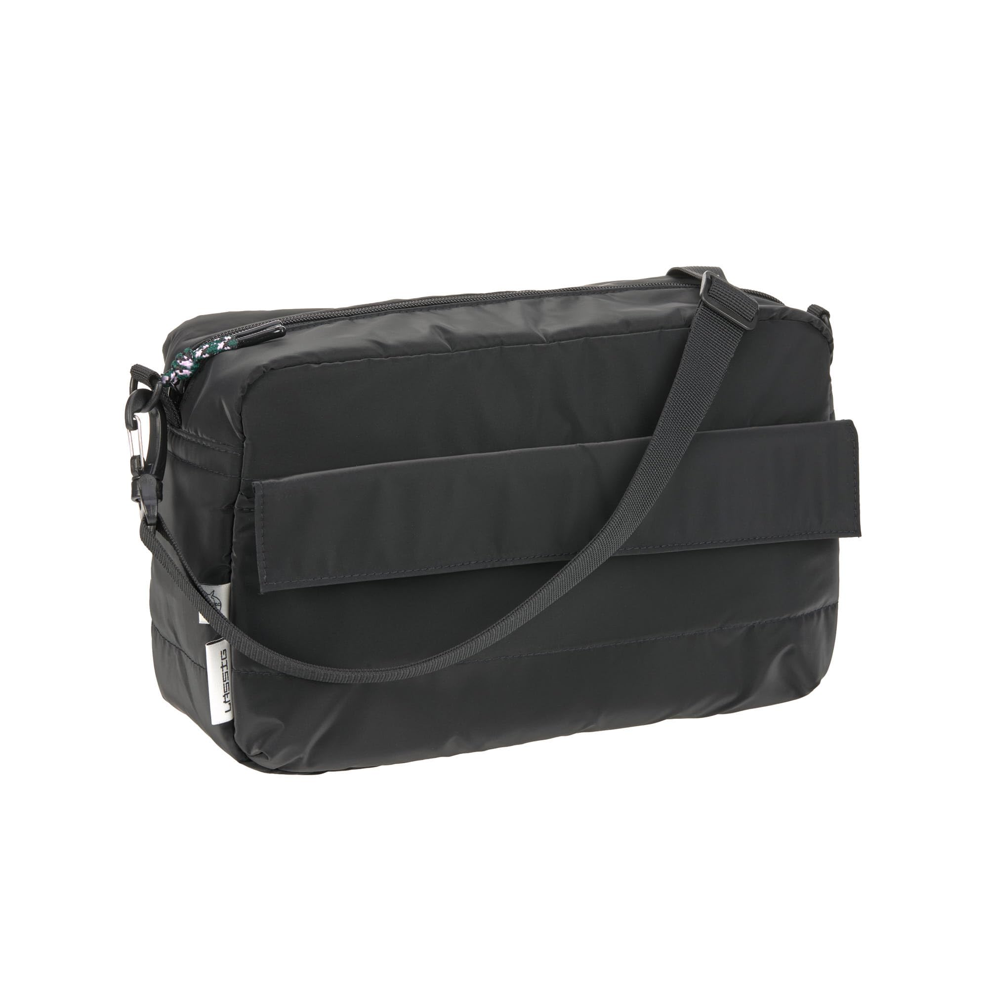 LÄSSIG Organizzatore per carrozzina borsa a tracolla Casual Buggy Organizer Bag black