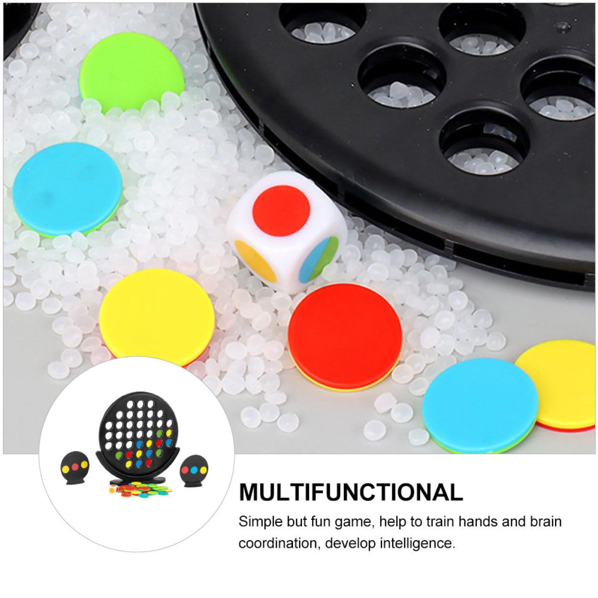 1 Set Jeu de Société Éducatif d'Échecs – Jeu Interactif de Correspondance de Cartes et Pièces Stratégiques pour Développer la Coordination Main-Esprit et L'Intelligence