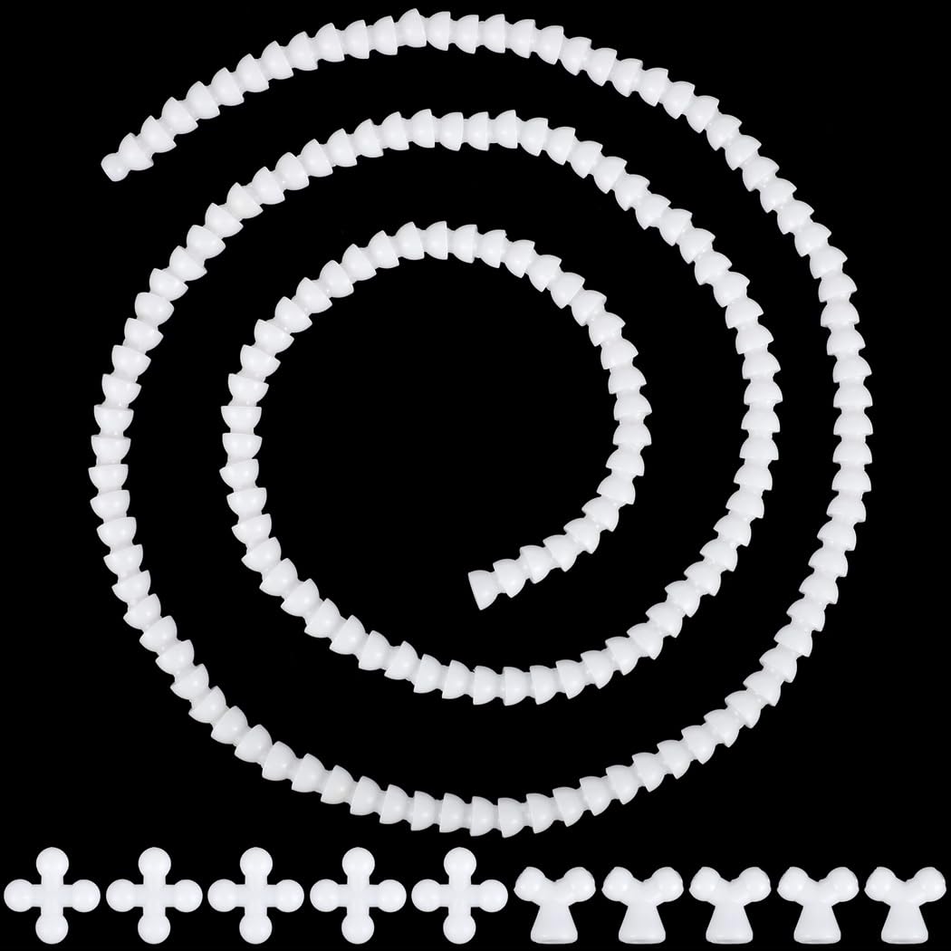 Puppenanker-Set, 170-teilig, mit X-Y-Anschlüssen, Puppenskelett, 16 mm, flexible Kugelgelenke, DIY-Kunststoff-Körpermodell, Figurenrahmen für Stofftiere, Bärenpuppen