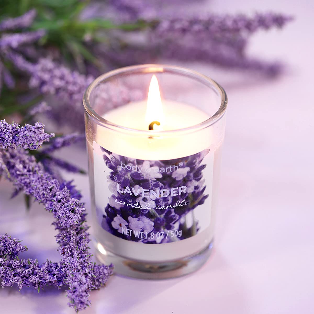 Lavanda Regalo Donna Set da Bagno 7 Pezzi, Regalo Donna Compleanno, Regalo Festa Della Mamma, Confezione Idee Regalo Donna
