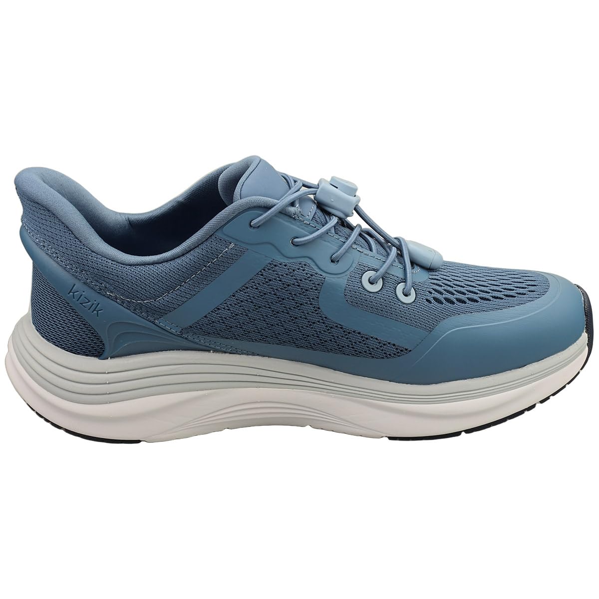 Kizik Tenis de meter: London - Cómodo uso durante todo el día, comodidad manos libres, parte superior de malla transpirable, zapatos para caminar para mujer con soporte de arco - Ancho regular para