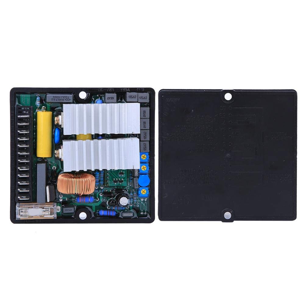 Controlador de voltaje Elprico, 50-270AC 50/60HZ SR7-2G Generador regulador de voltaje automático AVR para generador sin escobillas