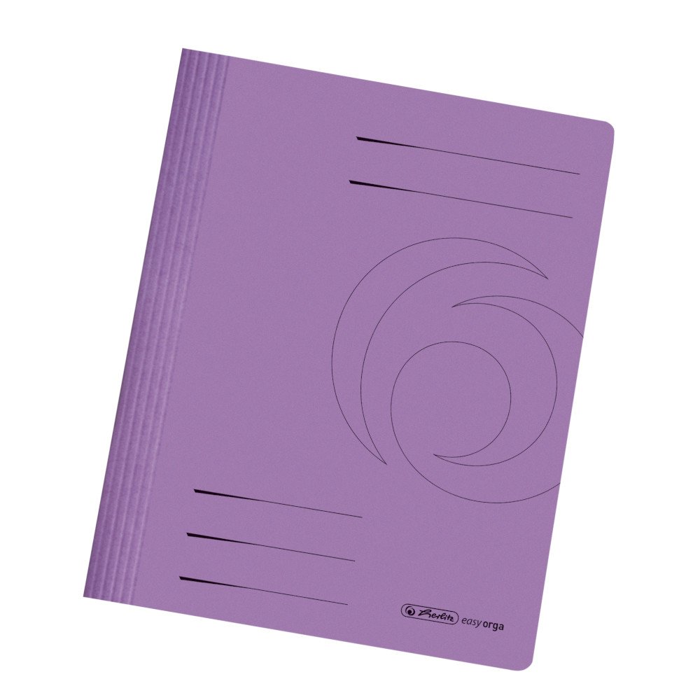 Herlitz Manila 10 kartonowych skoroszytów / DIN A4 / 10 kolorów