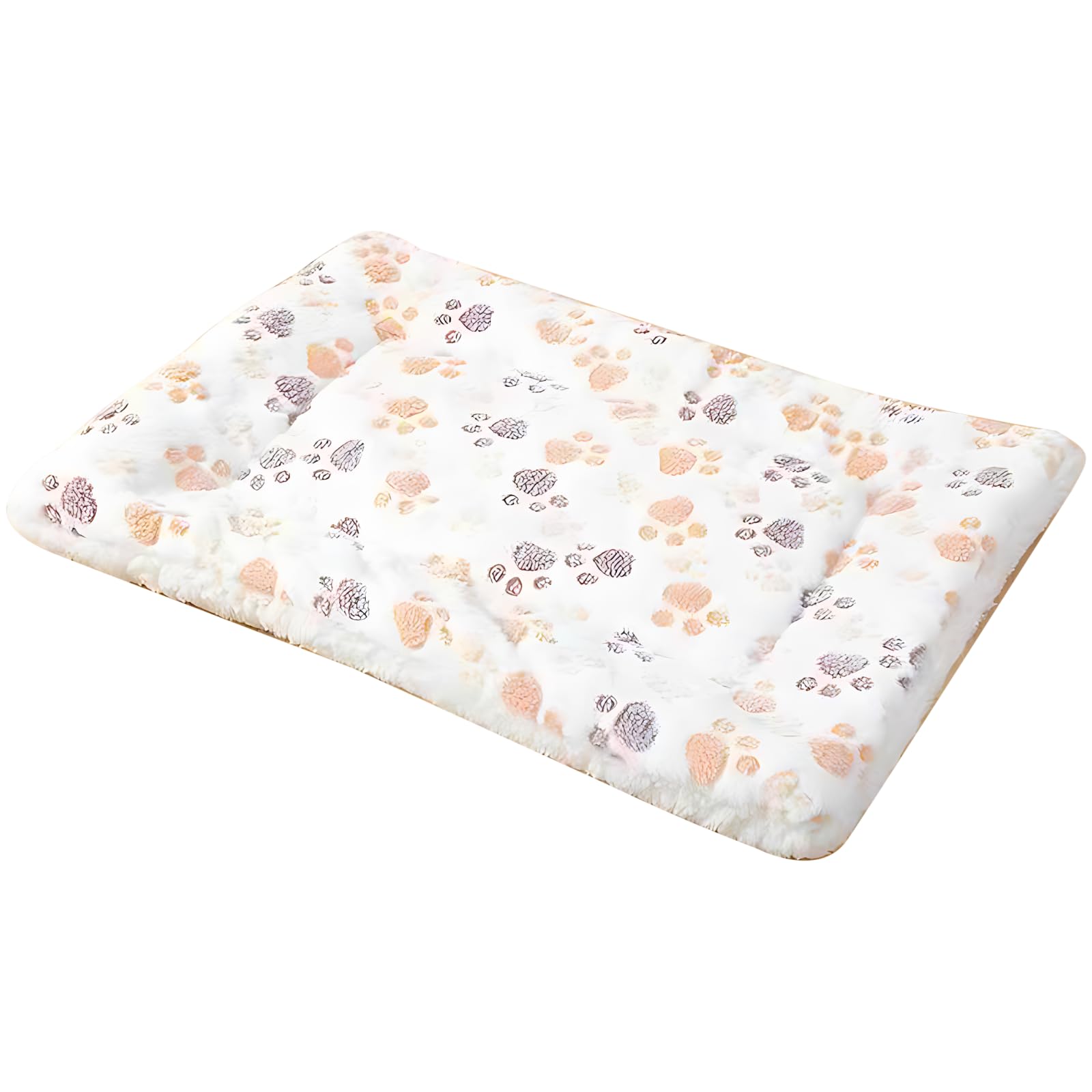 Couvertures pour Animaux, couvertures pour Panier Chien, en Polaire épaisse Double Face, Tapis réversible matelassé à Empreinte de Patte pour Grands Chiens de 25 kg Maximum, Couchage Doux pour Cage