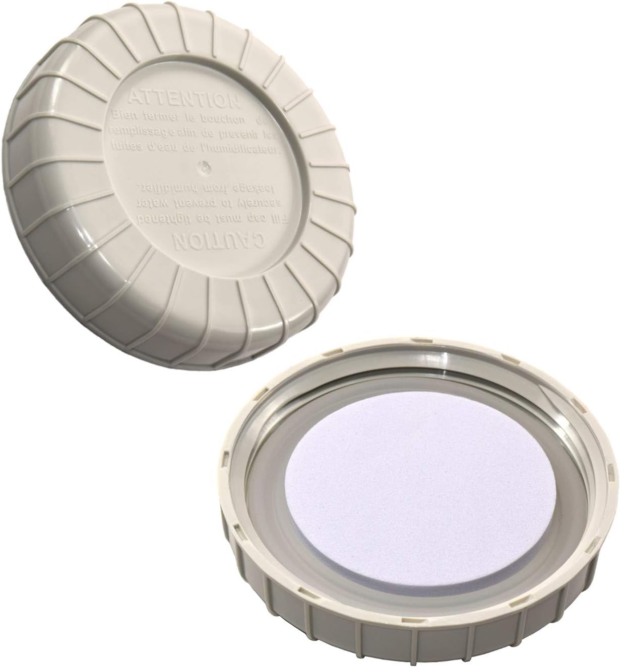 Bottle Caps Humidifier HQRP 4-pack Bottle Valve Cap For Emerson MoistAir HD14050 HD1405... Ring Humidifier