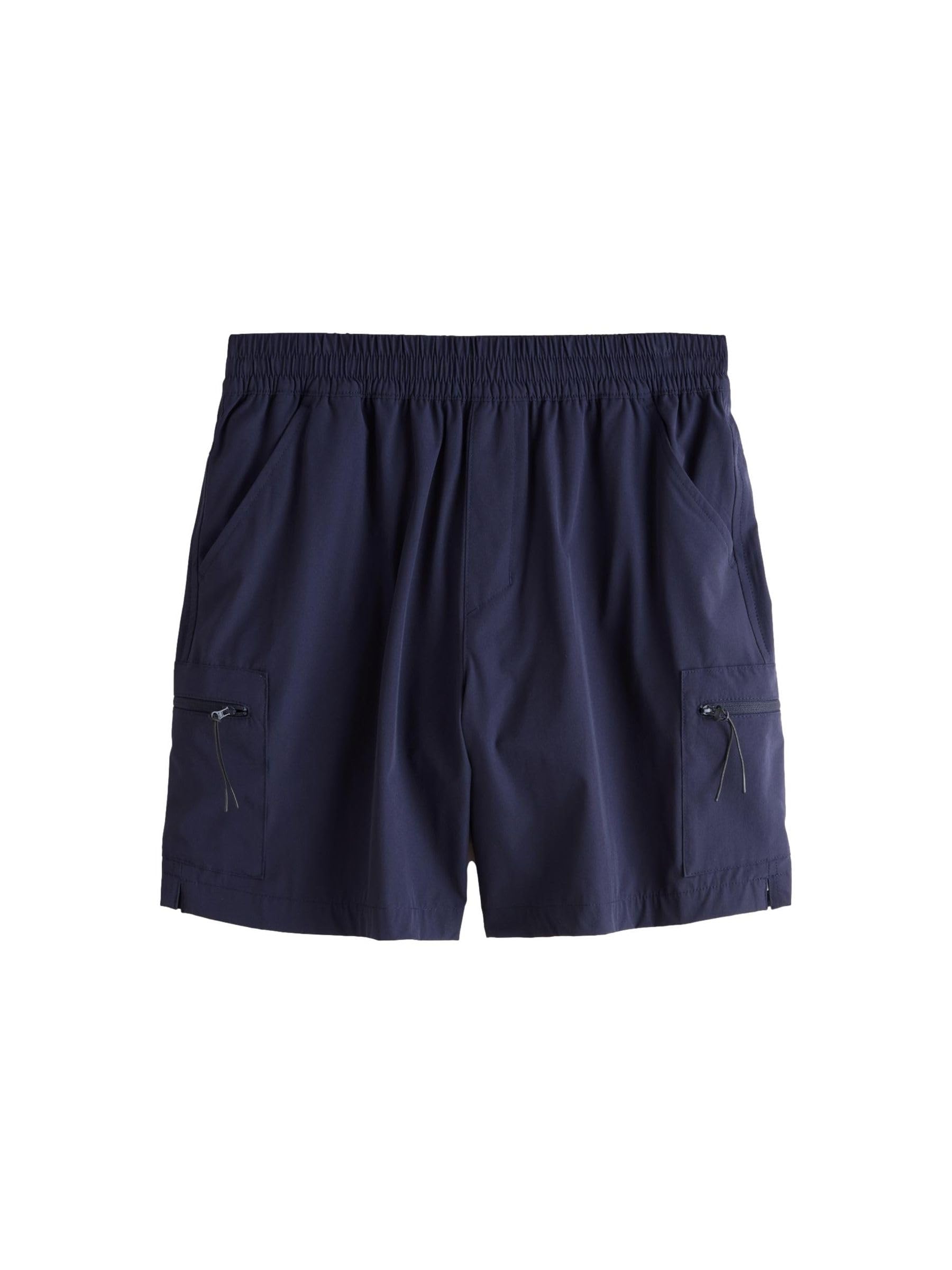 NEXT Homme Short de Bain Cargo 8 Pouces | Coupe standard, Taille mi-haute, Cordon de serrage