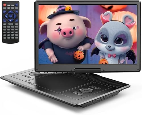 YOTON Reproductor DVD Portátil de 14" con Parlantes Dual
