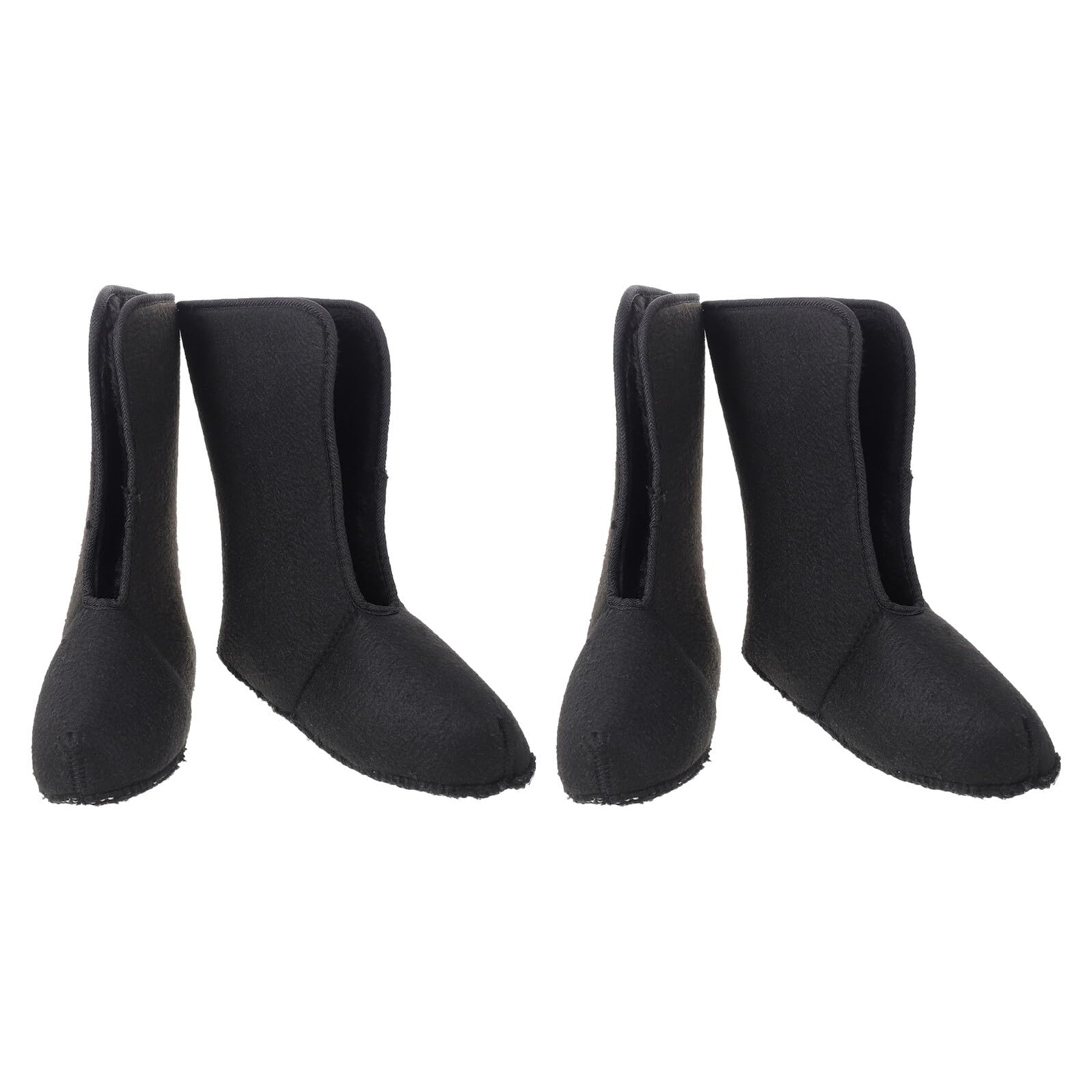 ifundom 2 Paires Neige pour Homme Semelles Isolantes Amovibles Semelles Thermiques Chaussettes Chaudes Antidérapantes Doublures de Remplacement pour Randonnée Hivernale