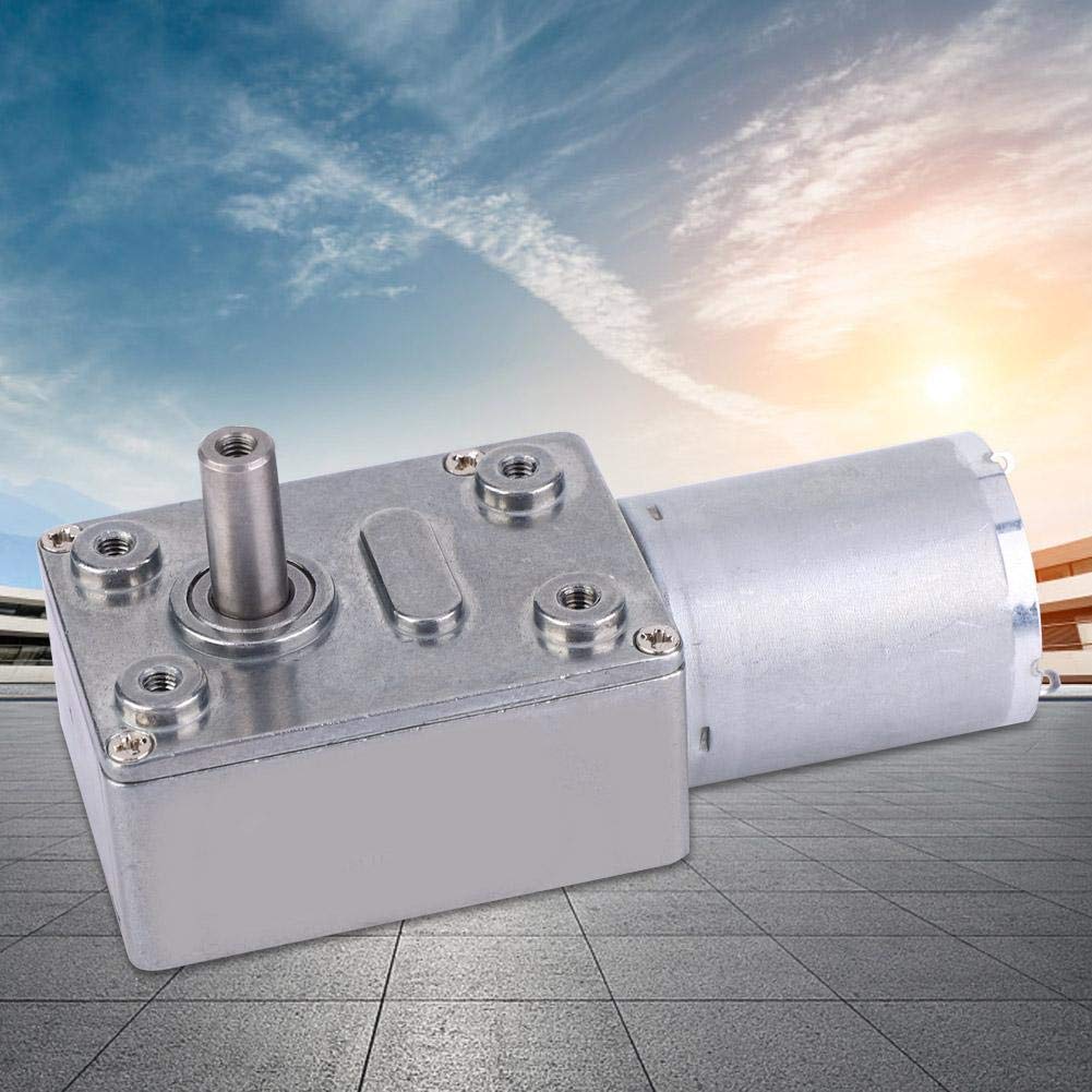 Motor de engranaje helicoidal DC12V 30RPM gran torsión para múltiples propósitos