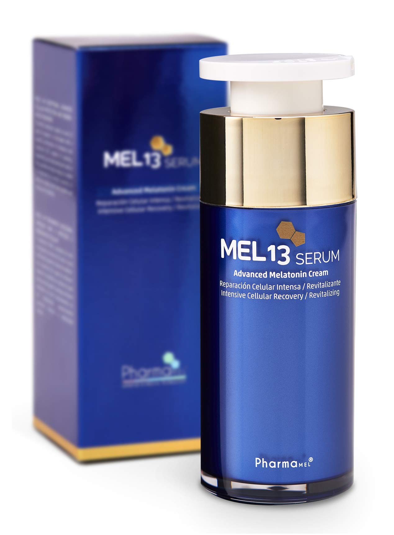 Serum facial | Con melatonina, Ácido Hialurónico y coenzima Q10 | Ayuda a reducir arrugas y flacidez | Estimula el Colágeno y la Hidratación de la piel | 30ml