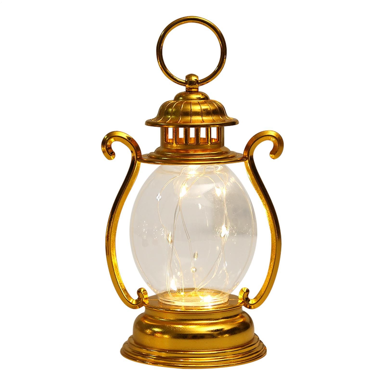 Rechory Vintage Lantern | Led Hanging Lamp Rustic Lantern