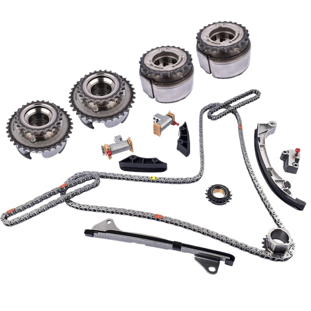 Zestaw paska rozrządu samochodowego Zestaw łańcucha rozrządu 1 szt., koło zębate wałka pasujące do silnika Toyota Avalon Camry Sienna Highlander 3.5