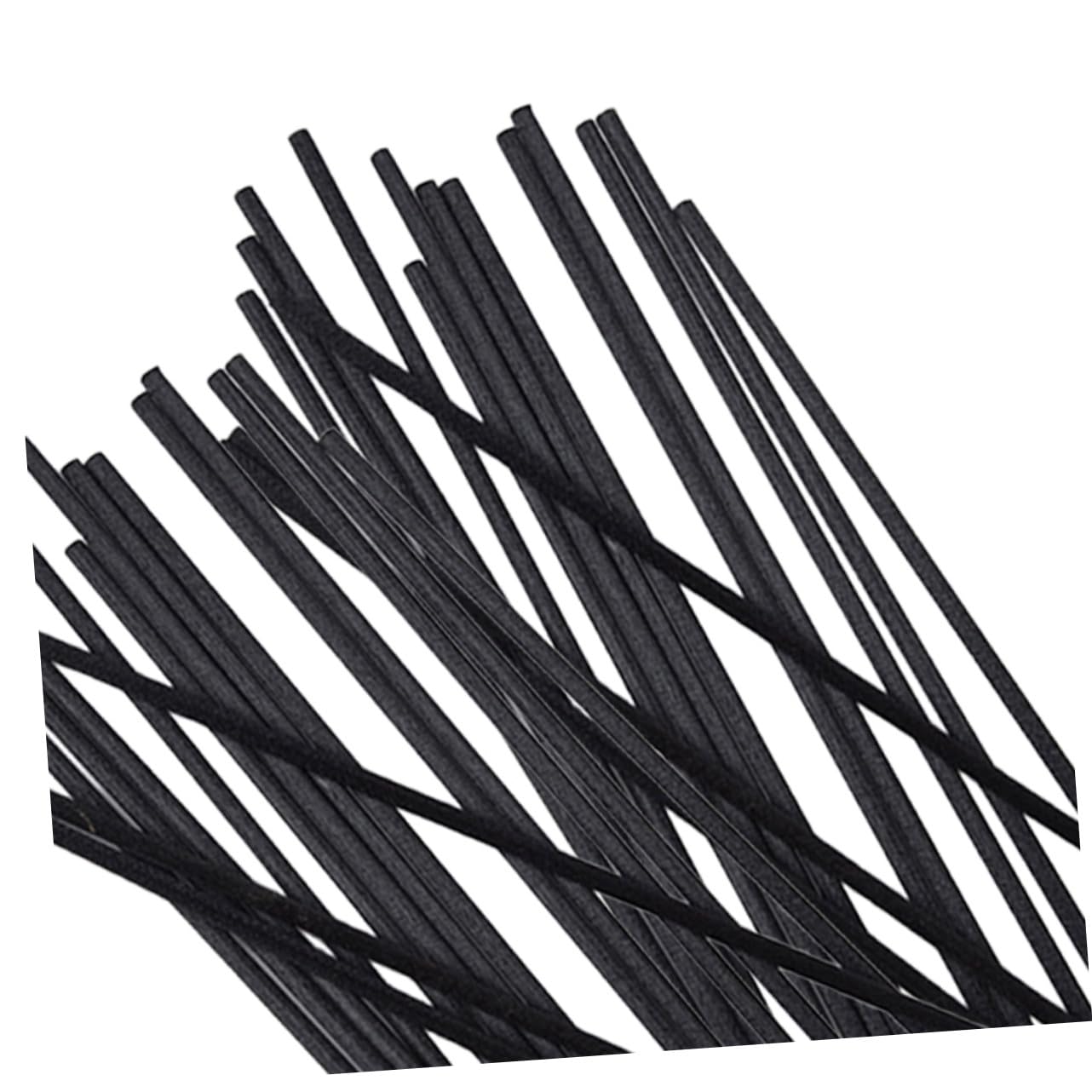 Toyvian 50 pièces Diffuseur de Parfum Bois Naturel pour Remplacement Diffuseur à Huile Essentielle Sortie Parfumée Équilibrée et Sécurité sans Flamme Compatible Chambre Bureau Spa
