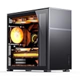 D41 MESH Black ATX Computer Case, ATX/M-A.TX Mainboard/Support RTX 4090(335-400mm) GPU 360/280AIO,Power A.TX/SFX: 100mm-220mm Multiple Tool-Free Design, Black