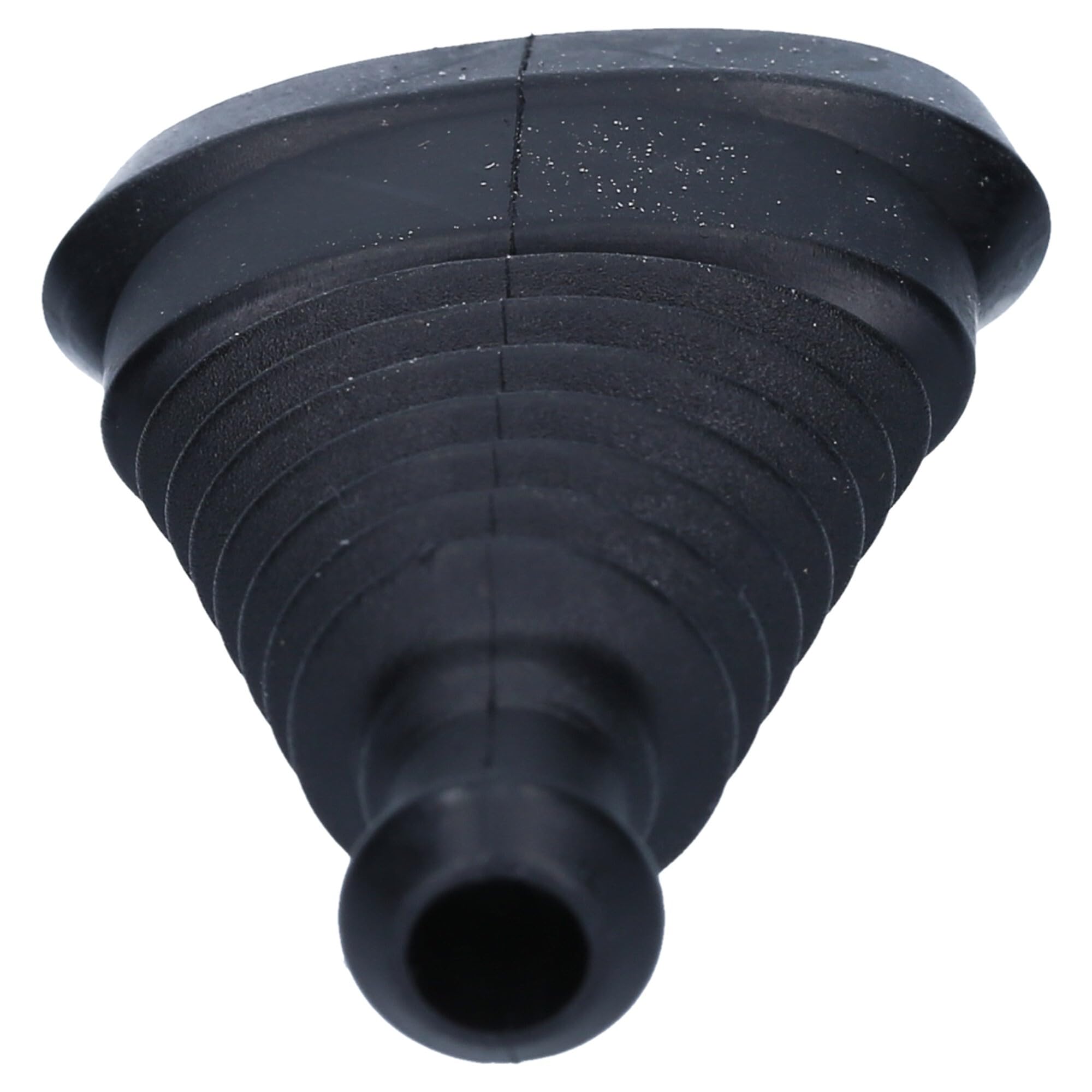 100 Stück Kalitec KALI01025 Superseal Gummitülle 5-polig mit Knickschutzlamellen schwarz I Knickschutztülle für Fahrzeugmontage I Beständig gegen Wasser, Öle, Schlamm I Korrosionsschutz I UV-beständig