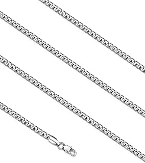 ネックレス メンズ チェーンのみ サージカルステンレス 金属アレルギー対応 つけっぱなし 錆びない 人気 男性 アクセサリー シルバー 幅4mm