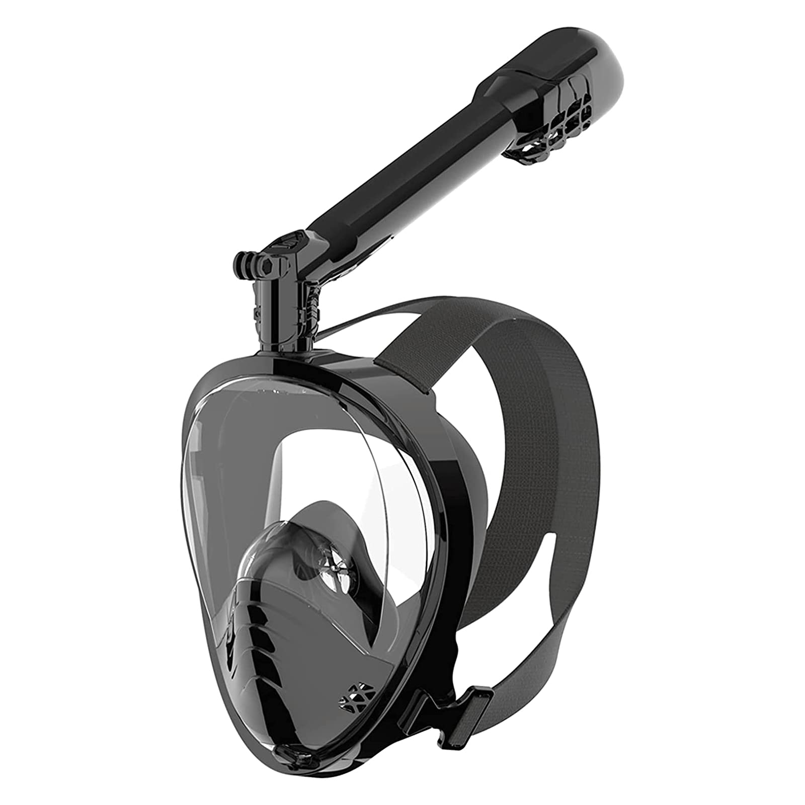 Snorkel Mask Full Face Black