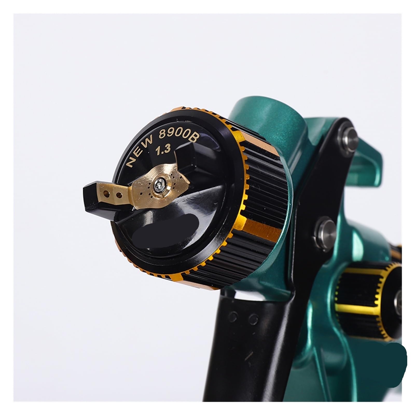 Pistolet do malowania, Pneumatyczny pistolet lakierniczy Model pistoletu natryskowego Profesjonalny aplikator powłok samochodowych do lakierowania samochodów, Lakierowanie wygładzające(Gold)
