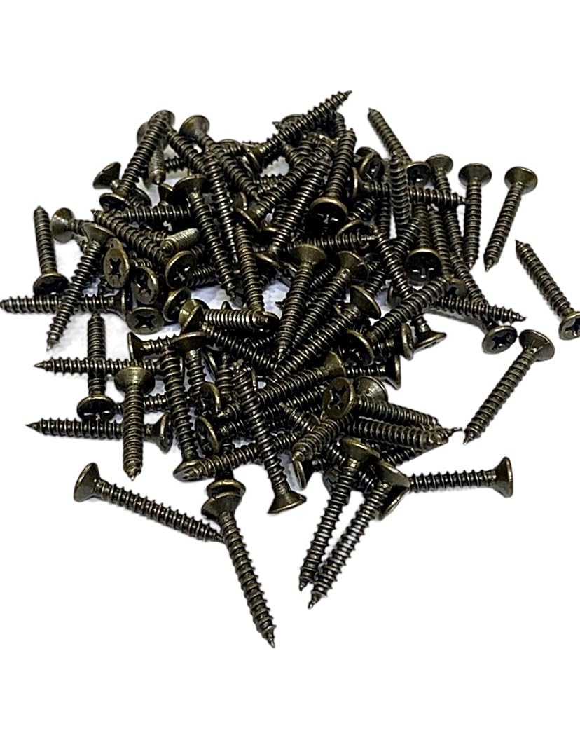 BRASK Stainless Steel Self Tapping Screws CSK Phillips Head 25 MM X 6 MM (1") Antique (Pack of 1000 PCS) (B0C1DY5S2S) Amazon Price History, Amazon Price Tracker