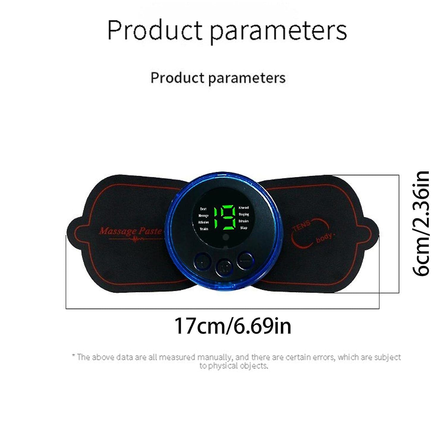Use for Mirfa EMS Massager Body Massager, wireless portable neck 8 massage mode and 19 strength levels, rechargeable pain relief shoulders, weapons, legs, back men women, 1 count Use for Mirfa EMS Massager Body Massager, wireless portable neck 8 massage mode and 19 strength levels, rechargeable pain relief shoulders, weapons, legs, back men women, 1 count