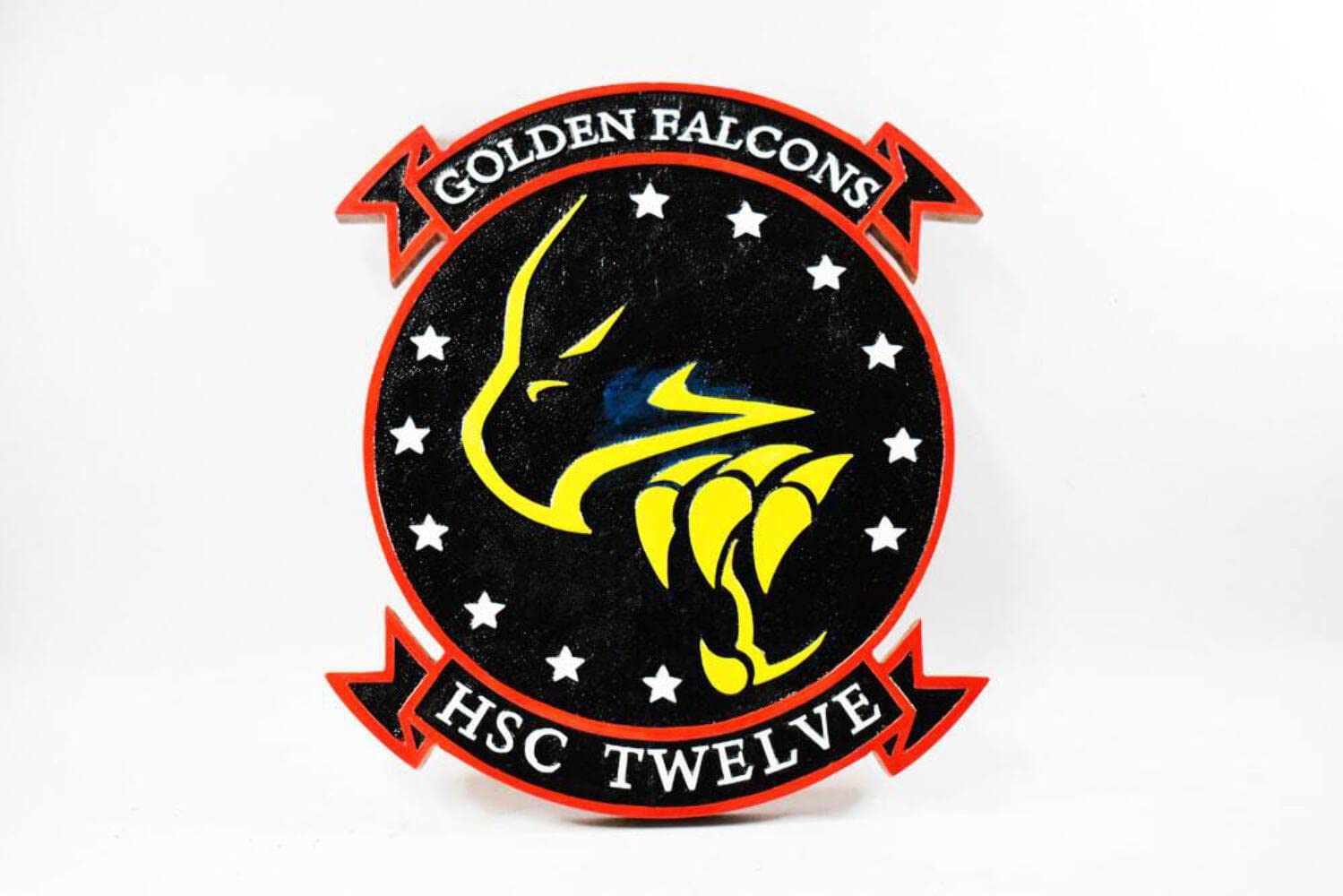 HSC-12 Golden Falcons Plaque,14