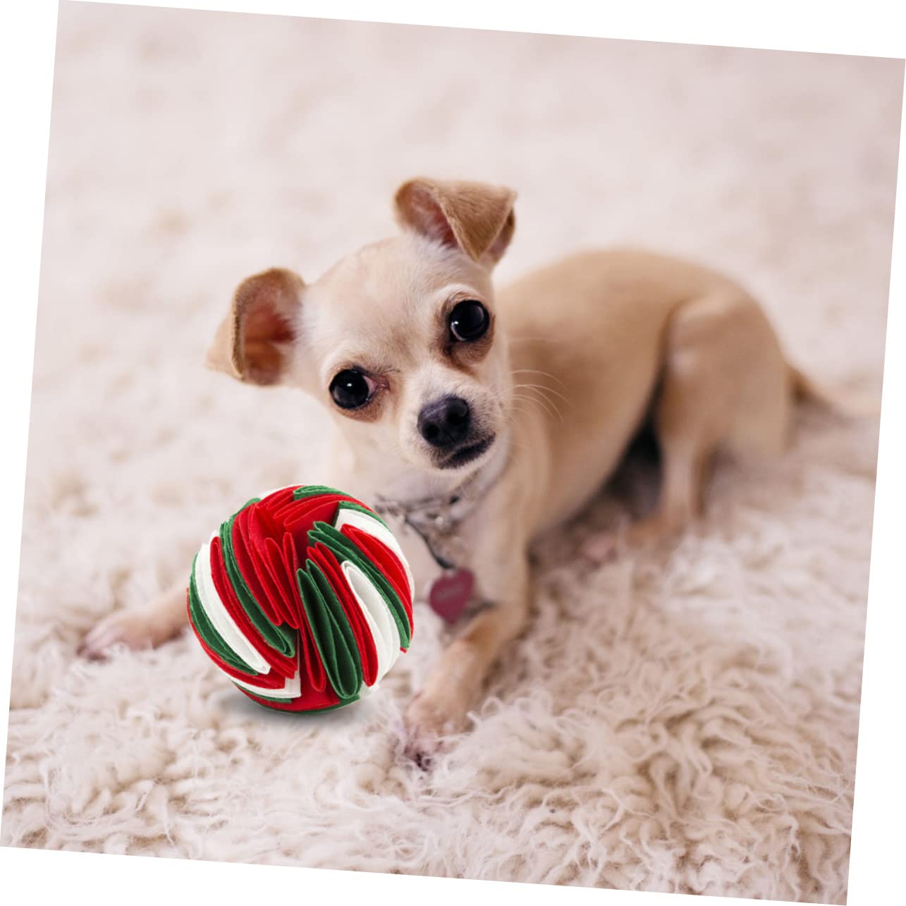 YARNOW 3pièces Jouet à Mâcher pour Chien Jouet De Dentition Stimule Intérêt Et Favorise Une Alimentation avec Compartiment pour Nourriture