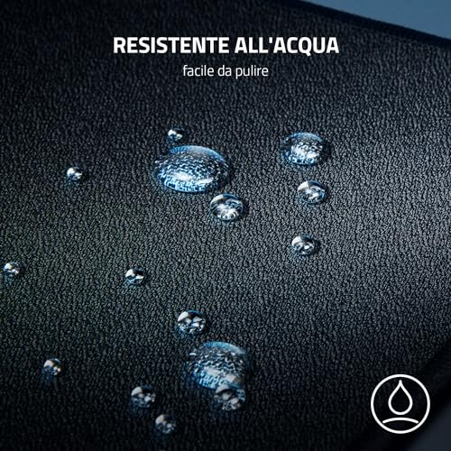 Strider L - Tappetino per mouse ibrido con fondo e parte superiore morbidi per una scorrimento fluido (ottimizzato per i sensori ottici del mouse, antiscivolo) Nero - Mouse gaming - Immagine 6