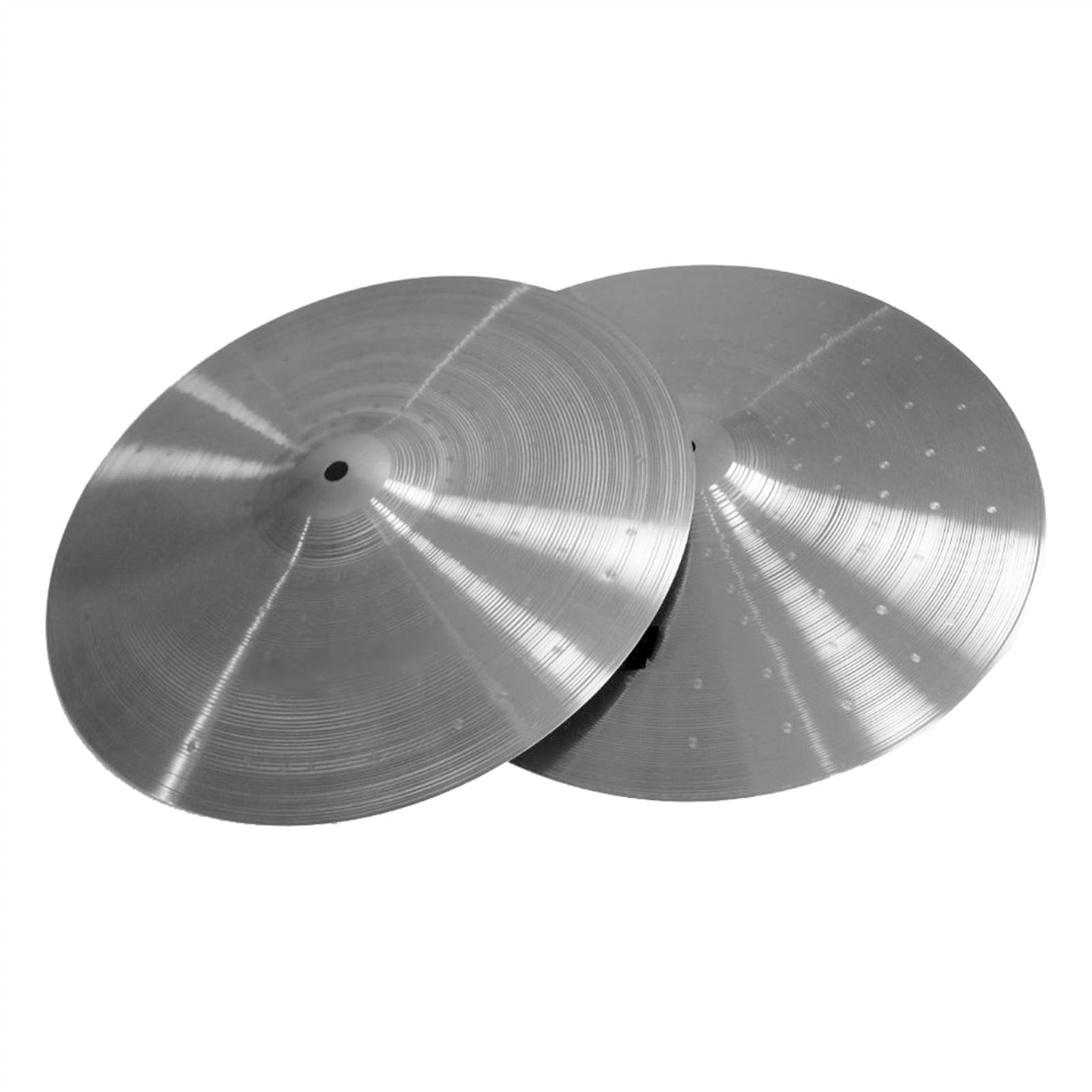 Une Paire De Cymbales Charleston De 14 Pouces en Alliage De Cymbale D'entraînement Accessoires pour Instruments à Percussion