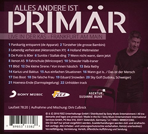 Alles andere ist primar