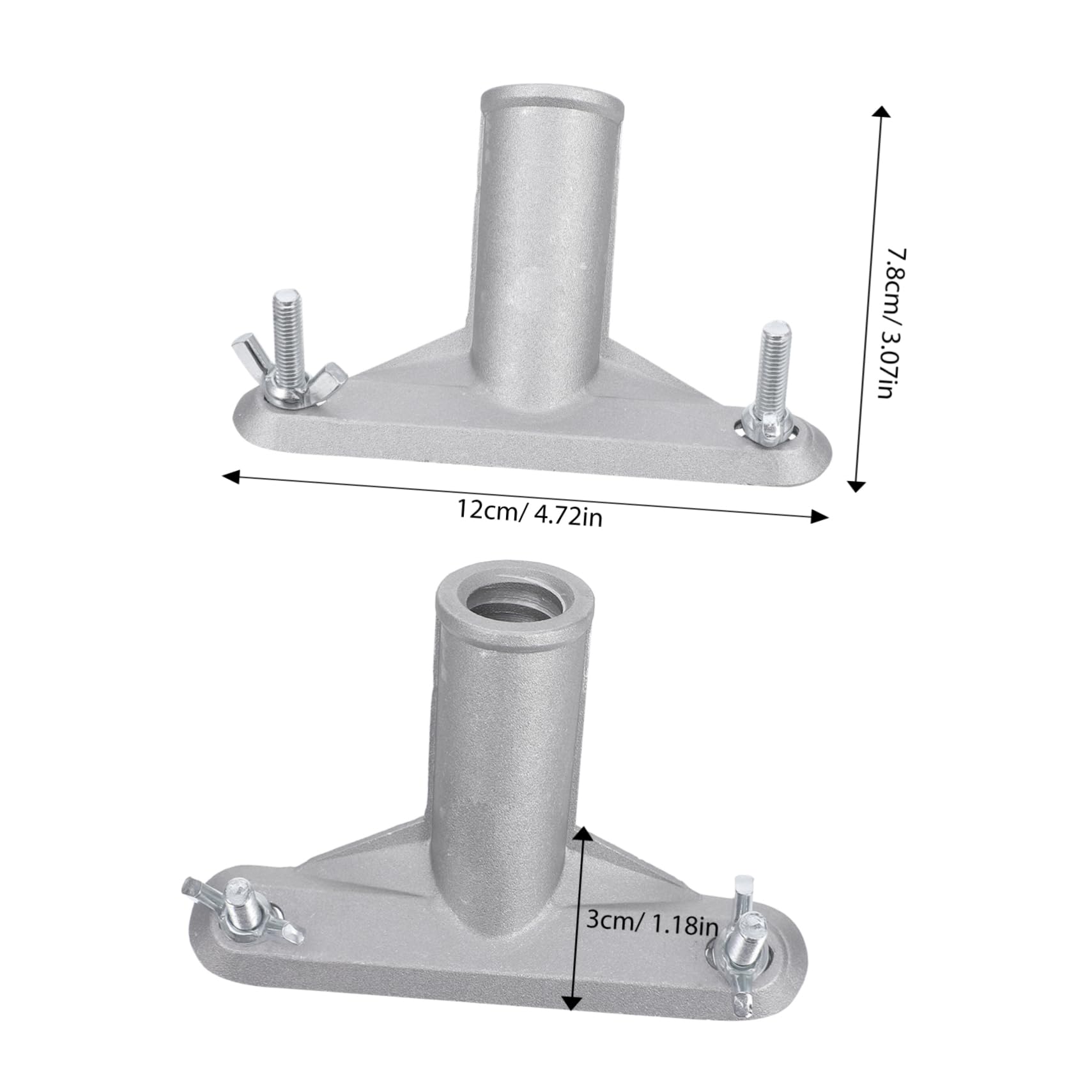 VILLCASE Replacement Extension Pole Adapter Threaded Tip Repair Kit for Household Cleaning