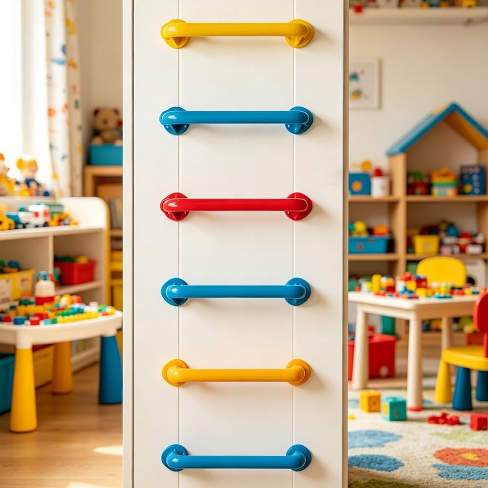 Asas De Seguridad Para Parques Infantiles Y Barras De Trepa Agarres Antideslizantes De Alta Resistencia, Accesorios Para Columpios, Casas De Juegos Y Estructuras Recreativas (paquete De 7) -