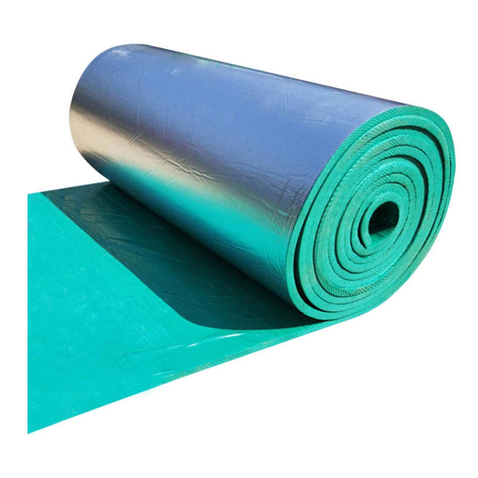 Auto Tappetino Antirumore，Cotone Isolante Acustico in Foglio di Alluminio，Gomma-plastica in Cotone Isolante Acustico per Auto,Pannello Riflettente Termosifoni(5MM(THk),1 * 3M(3m²))