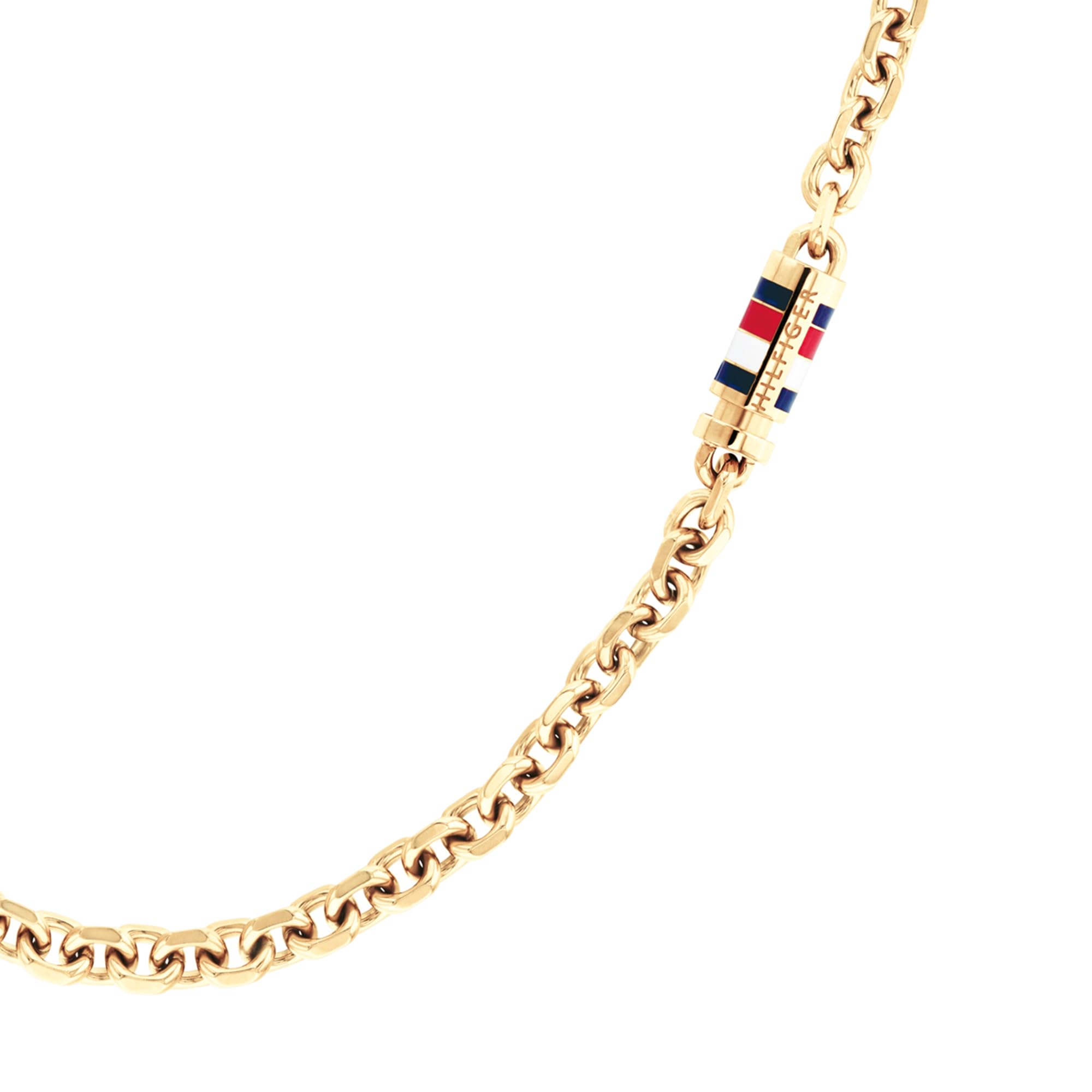 Tommy Hilfiger Jewelry Collana a Catena da Uomo in Acciaio Inossidabile – Disponibile in Argento o Oro