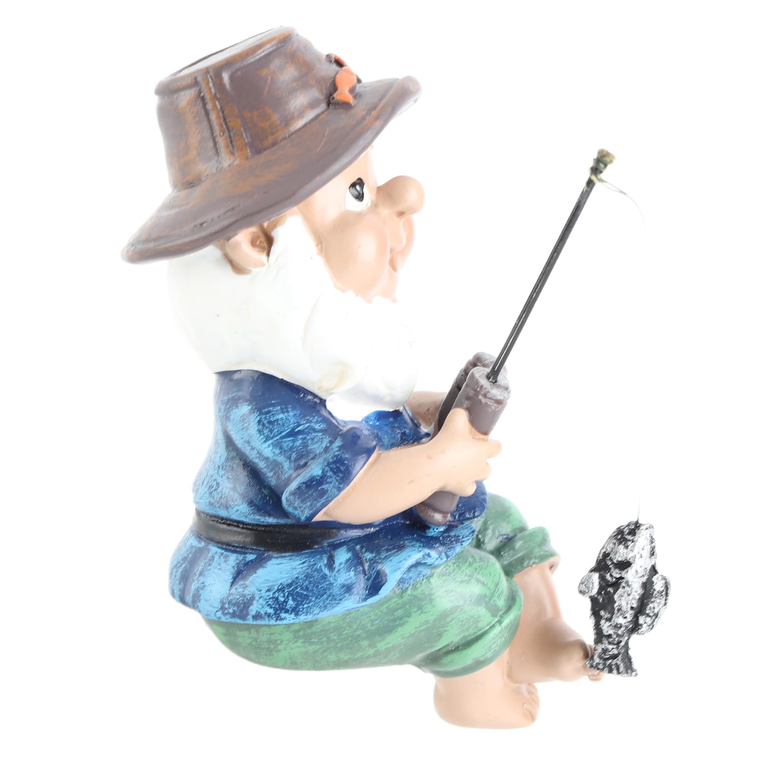 Man Statue, Statue,Vibrant Colors Lifelike Details Suitable Fishing Man Figurine Bright Outdoor Statues Forman in Garden Home Backyard Widely Used Man for