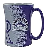 Boelter Brands MLB Mocha Mug, 14-ounce (Colorado Rockies)