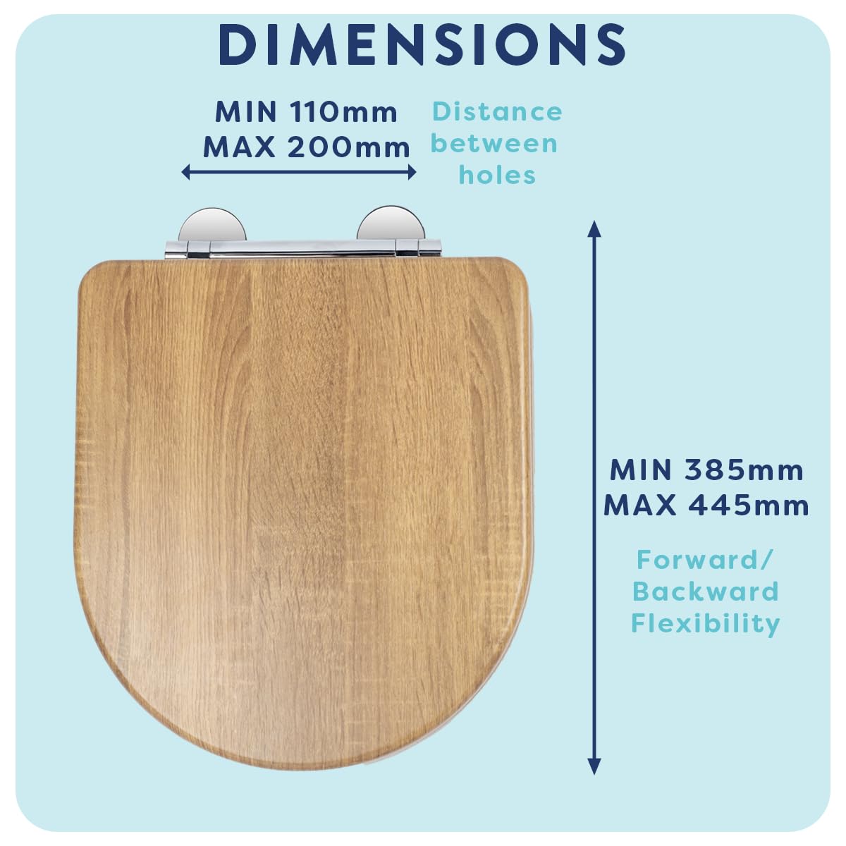 Croydex WL610286H deska sedesowa Levico, efekt smoczka
