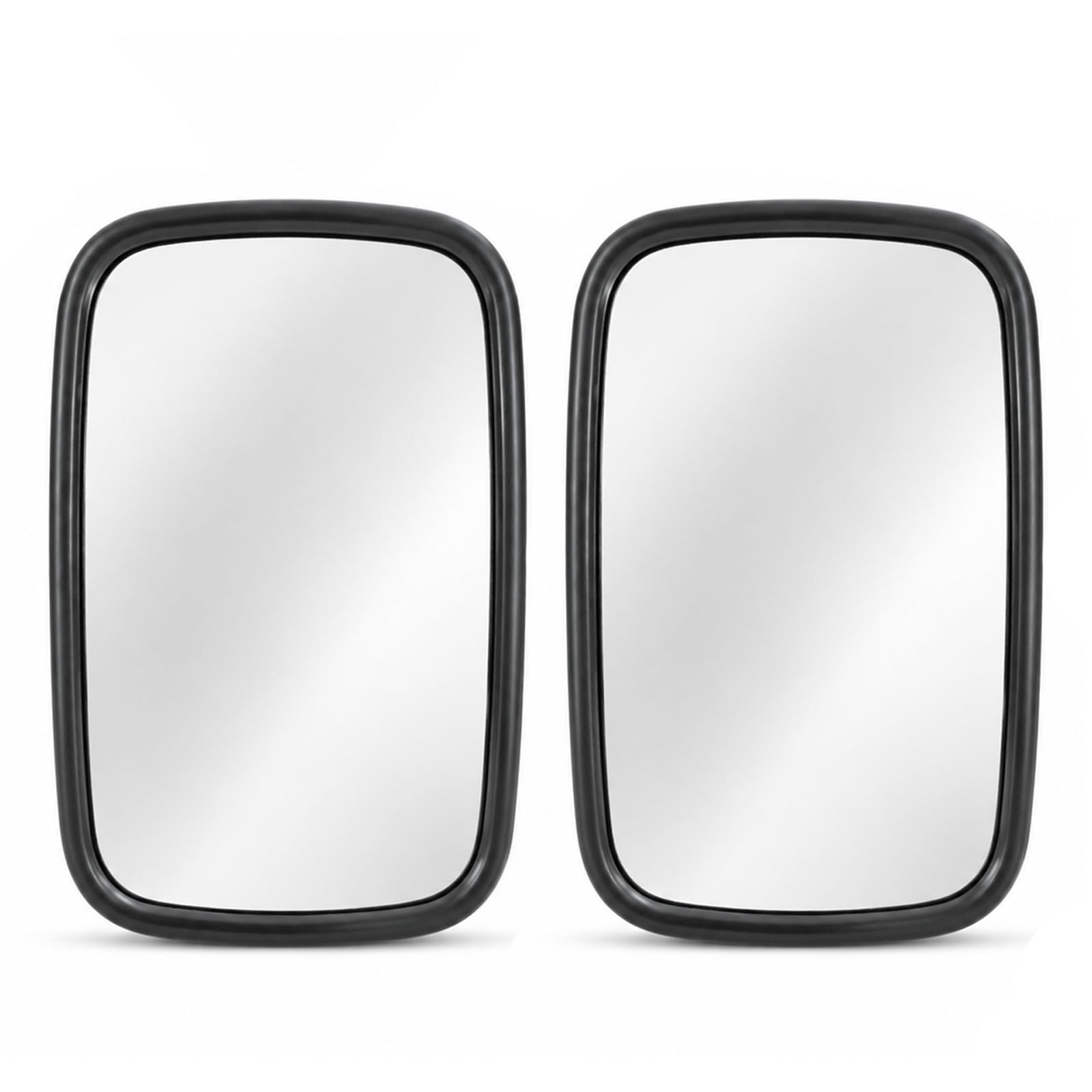 2 specchietti retrovisori universali per autocarri, autobus, 22 x 17 cm