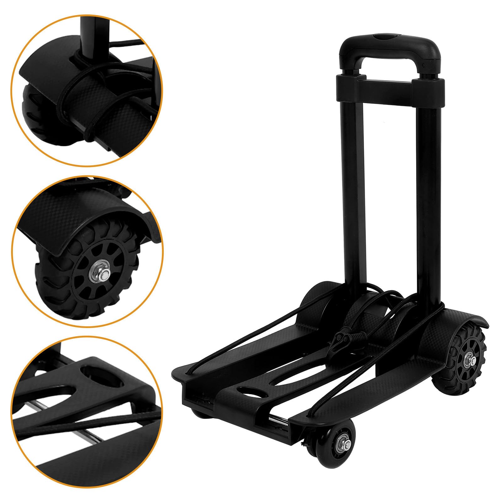 Carrito y Portátil de Aleación de Aluminio Plegable para Compras Viaje
