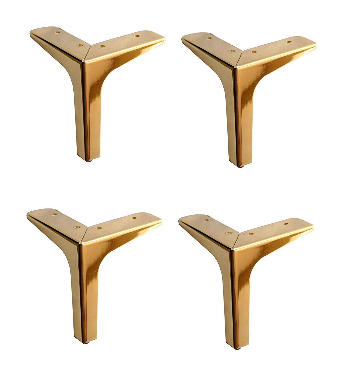 WSK Stainless Steel 6 Inch Hardware Sofa/Bed Furniture Leg Gold Finish Stainless Steel Heavy Model Y Design Sofa Leg Pack of 4 Pcs SL1162H6-004 (B09MPC1LD5) Amazon Price History, Amazon Price Tracker