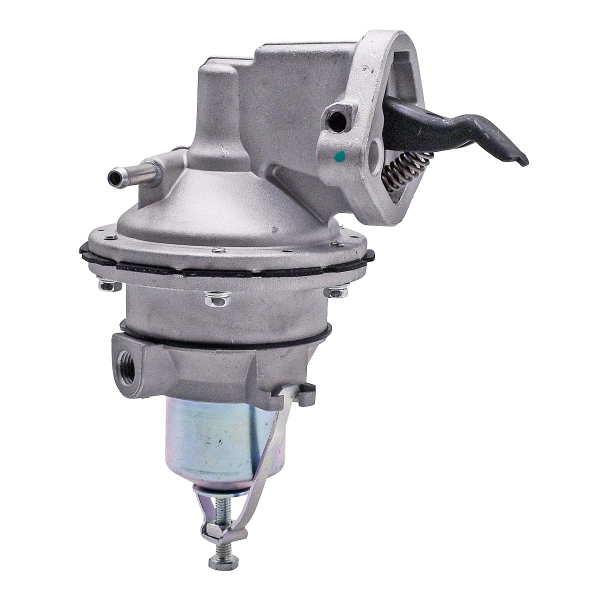 Pompe à Carburant Mécanique 3854858 Pour Mercruiser 140 165 170 180 - Pièce Générique Neuve Métal Argent