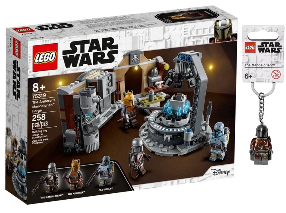 Lego Star Wars The Armorer's Mandalorian Forge 75319 + Mandalorian Keychain  Exclusive Bundle, Building Sets - Amazon Canada