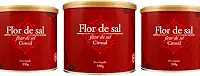 Flor De Sal Cimsal, 350g, Cloreto de Sódio, Sal Iodo, Pacote com 3