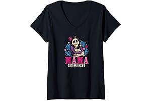 Imelda Mama Knows Best V-Neck T-Shirt | Coco