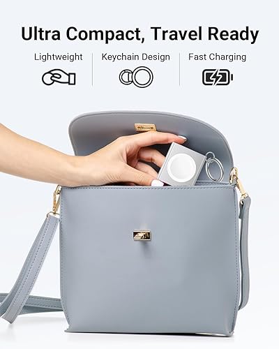 Miniatura 3 de Cargador portátil para Apple Watch, cargador magnético de repuesto para Apple Watch para viajesoficinahogarautomóvil, mini almohadilla de carga con