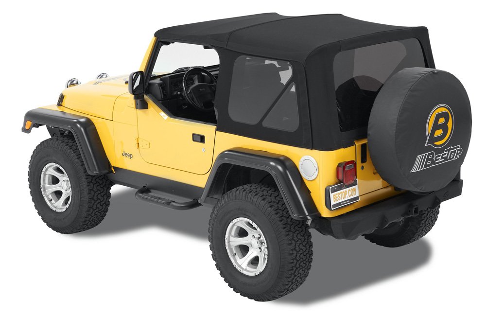 Bestop 54820-17 Supertop NX Black Twill Complete Replacement Soft Top