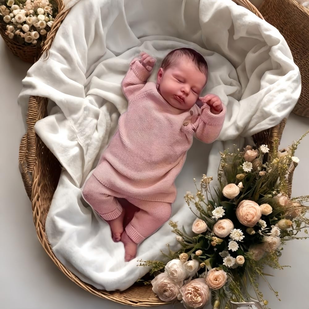 Bambole Reborn Silicone Femmina Vere Bambola 50cm Originali Toddler | 20pollici realistica Maschio Che sembrano bambolotti