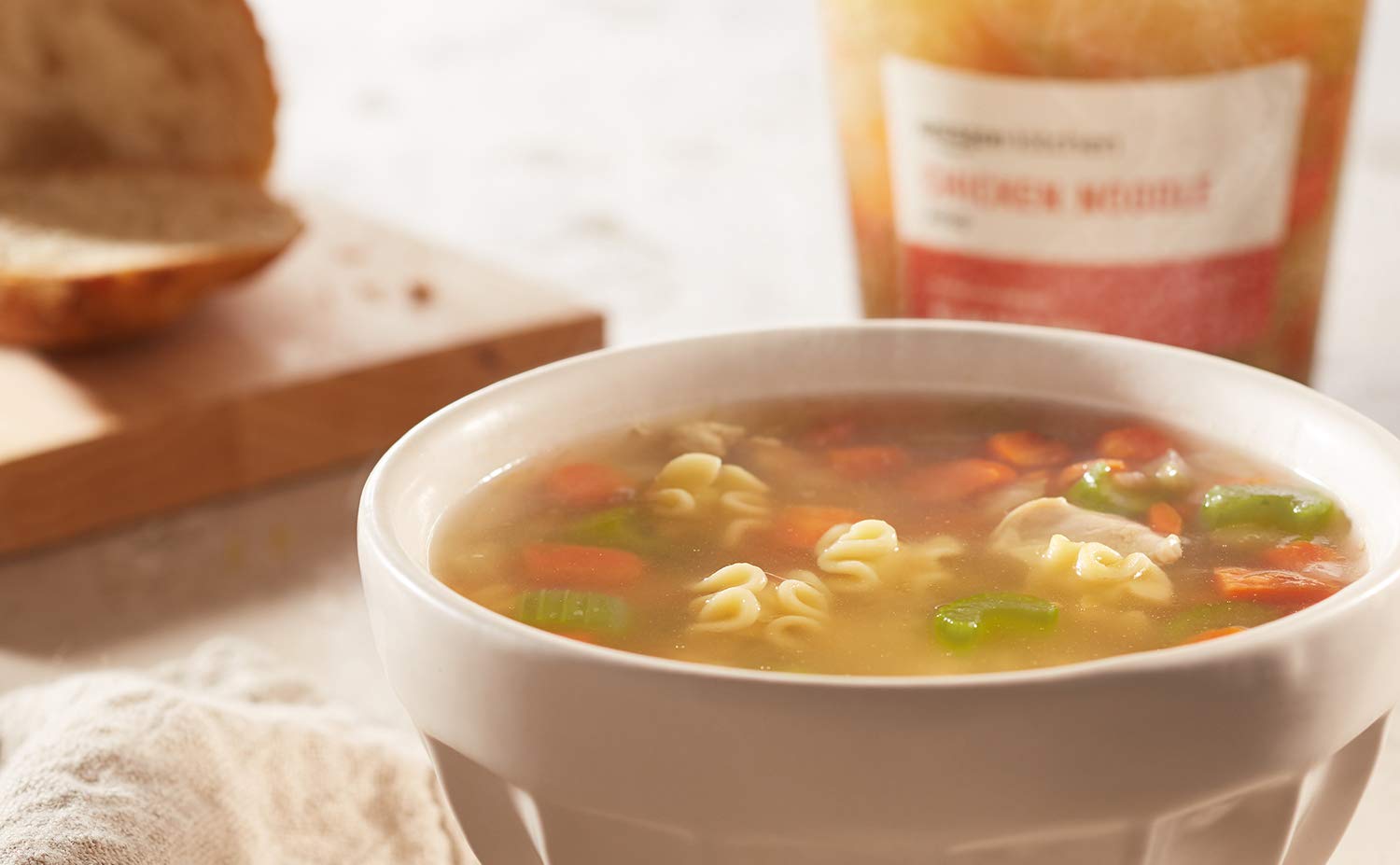 Amazon Kitchen, Chicken Noodle Soup, 24 oz