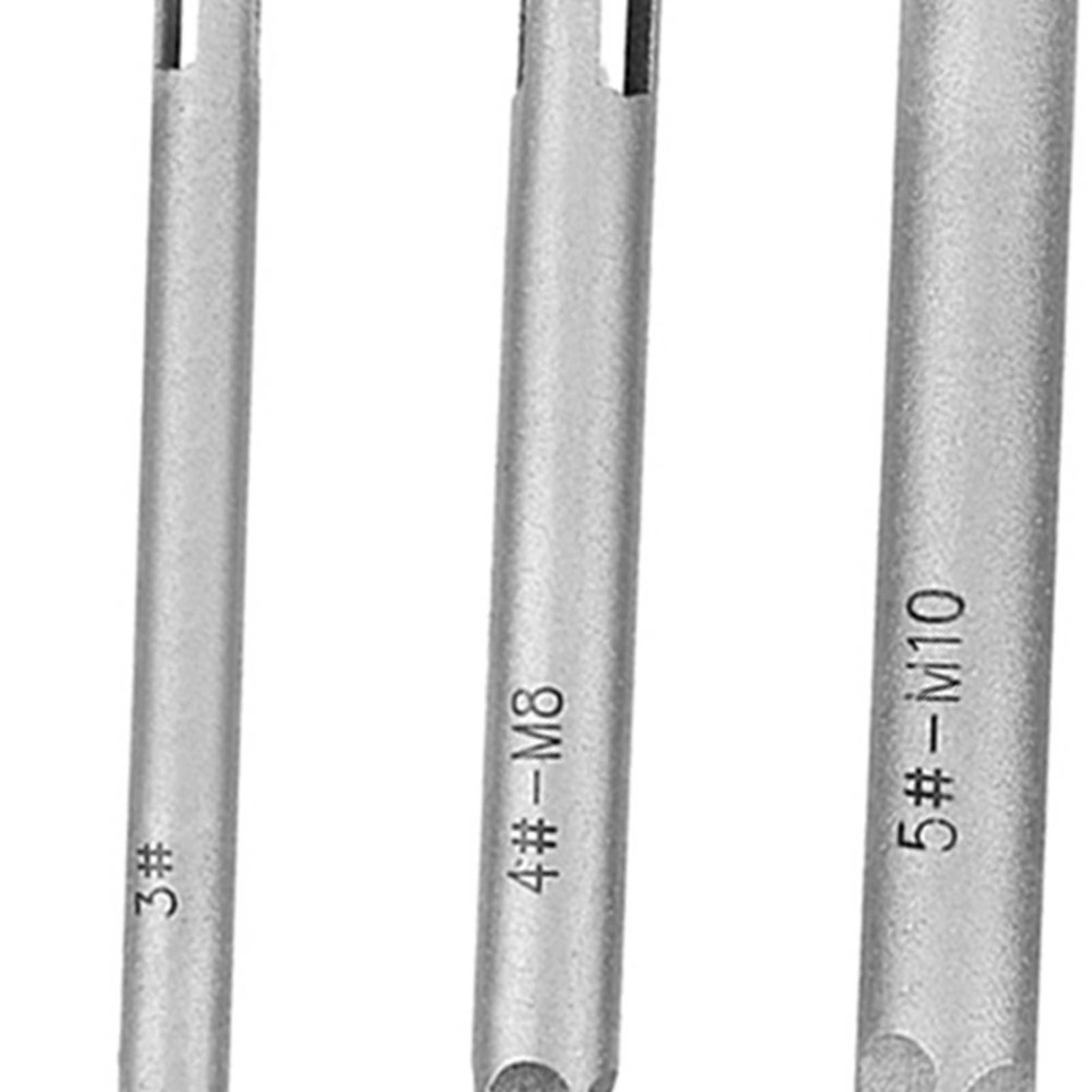Extractor de machos de roscar de acero con cabeza rota, herramienta para extraer tornillos de cabeza rota, herramienta para extraer tornillos de acero, para trabajos de reparación domésticos cotidia