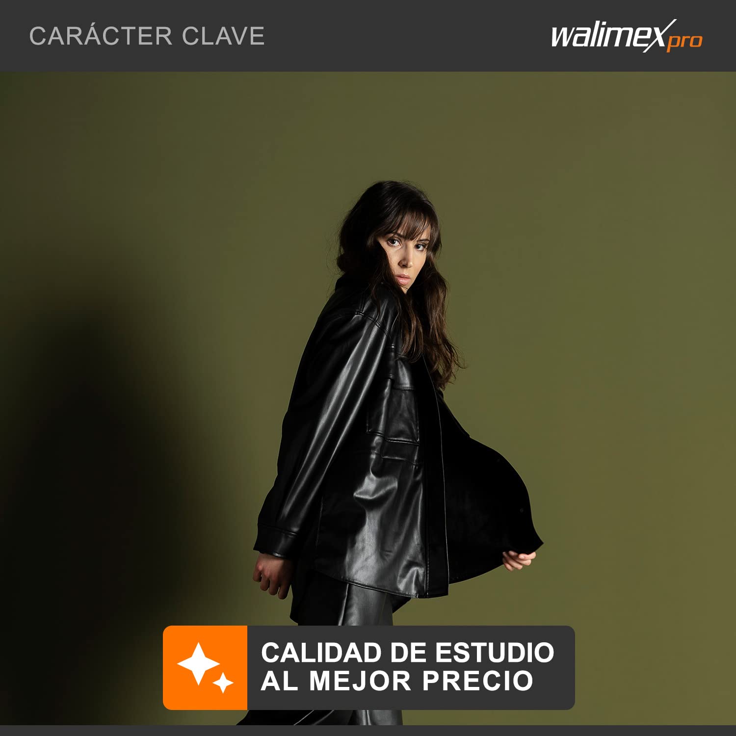 Walimex pro Sistema de fondo triple 145-290cm, para hasta 3 pantallas de papel y tela, sistema de fondo fotográfico estable para estudio y móvil, para fotografía, video y pantalla verde